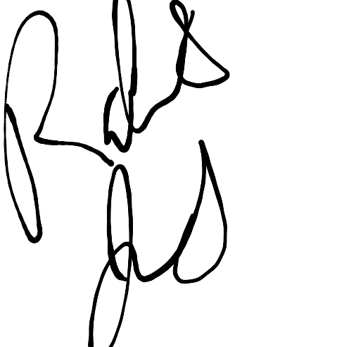 Robert Jacobs Signature